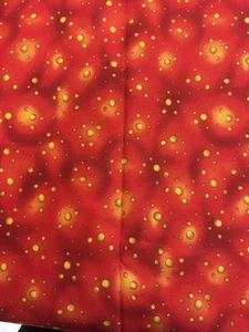 JOANN Fabrics - Orange & Red Sunburst - 100% Cotton - BTY - Picture 1 of 4