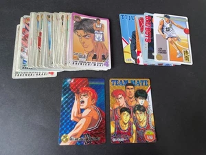 SLAM DUNK TV animation Carddass Bandai HOLO KIRA Regular card Lot of 61 bp922 - Picture 1 of 20