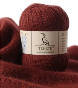 100% Cashmere Yarn for Crocheting 3-Ply Warm Soft Luxurious Fuzzy Knitting Ya... - Picture 1 of 7