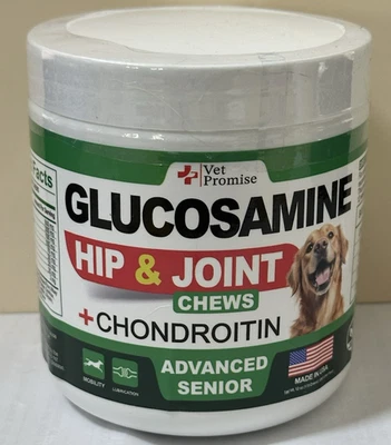 Vet Promise Glucosamine Hip & Joint Chews - Advanced Senior - 170 ct - 06/2027