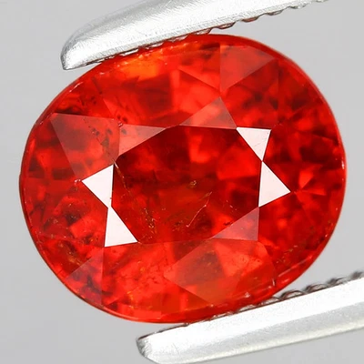 1.54cts_Best Color_100 %l Natural Untreated Oval Spessartite Garnet Namibia, Afr - Image 1 of 4