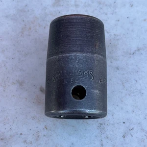 Vintage Williams SAE 6PT 1/2" Antrieb 9/16" Steckschlüssel A4-618 - Bild 1 von 6
