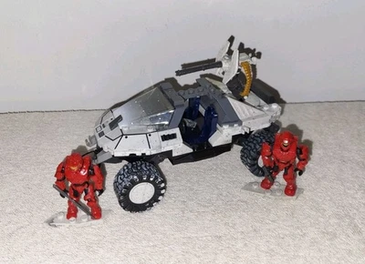 Halo Mega Construx CTF Arctic Warthog Set FDY52 Near Complete  - Image 1 of 4