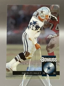 2024 Donruss Clearly CHARLES HALEY Retro Throwback Acetate Card #2 Cowboys - Picture 1 of 6