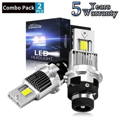 Para Mercedes-Benz SLK32 AMG 2002-2004 2x D2S Bombillas LED Brillantes 36000LM Foto 1 de 4