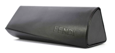Fendi Etui für Sonnenbrillen + Brillen Brillenetui in Schwarz mit Tuch