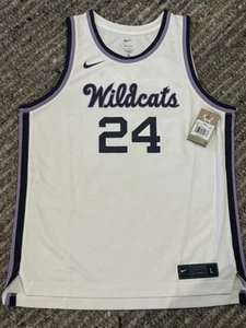 NWT Kansas State Wildcats Nike 'Script' Basketball Jersey - Men's L - MSRP $80 - Picture 1 of 5