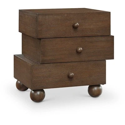 Askew Brown Night Stand - Image 1 of 4