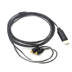 Portable Extension Cable MMCX USB Type-C Audio Cord for Shure SE215 SE315 SE535 - Picture 1 of 5