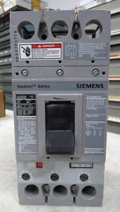 💥SIEMENS 250A SENTRON SERIES CIRCUIT BREAKER 3P 600 VAC HFD63F250 W/ 125A TRIP - Picture 1 of 8