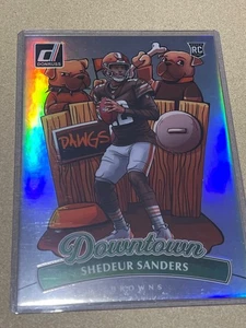 2025 Panini Donruss - Shedeur Sanders Downtown Oversized #17 Jumbo Card (RC) - Foto 1 di 2