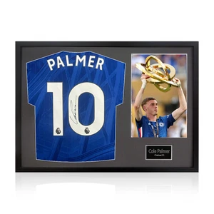 Cole Palmer Signed Chelsea Shirt Classic Frame - Picture 1 of 3