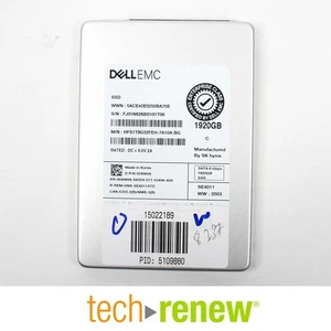 Dell EMC 1.92TB SSD Hard Drive | 2.5in SATA | 6Gbps | 00XMV9 |HFS1T9G32FEH-7A10A - Picture 1 of 1