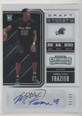 2018 Panini Contenders Draft Picks Ticket /99 Melvin Frazier Jr Rookie Auto RC - Image 1 of 2