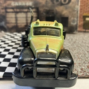 Maisto 1:64 1963 Mack B-61 Flatbed Rubber Tires/Roll Back Bed/ Van Not Included - Picture 1 of 11