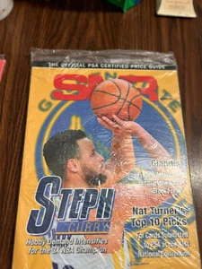 PSA PRICE GUIDE OCT. 2021 - STEPH CURRY ON COVER - Picture 1 of 1