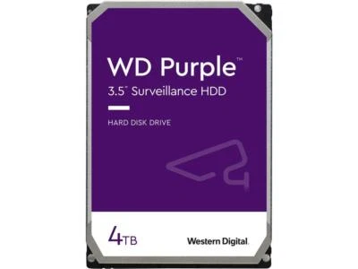 WD WD40PURX Purple 4TB 3.5" 5400RPM SATA 3 Hard Drive - Image 1 of 2