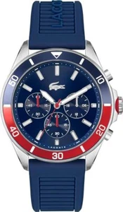 Lacoste Chronograph Quarz Uhr für Herren mit Blaues Silikonarmband - 2011154 - Bild 1 von 5