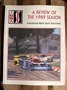 1989 IMSA Auto Racing Yearbook, 208 Pages - Picture 1 of 24