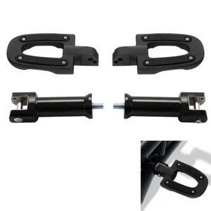 Passenger Foot Pegs & Brackets Fit For Harley Softail Fat Boy Street Bob 18-23 - Picture 1 of 13