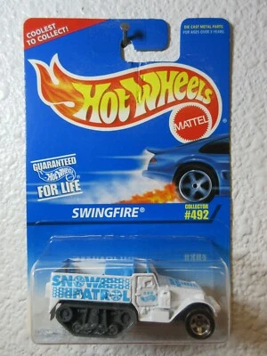 1996 Hot Wheels SWINGFIRE #492 "SNOW PATROL" - Image 1 of 3