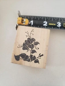 1995 G-Rated Ivy leaves rubber stamp - Picture 1 of 3