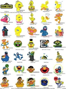 156 DISEÑOS DE MÁQUINA DE BORDAR TÍTERES COLECCIÓN PES JEF HUS DST EXP USB - Imagen 1 de 11