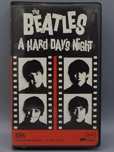The Beatles : A Hard Days Night VHS Home Video Clamshell Case Free Shipping - Imagen 1 de 4