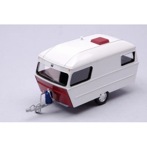 CARARAMA 1:43 DIE CAST DIV. CARAVAN IV 1990 BIANCO   ROULOTTE  ART 92610 - Immagine 1 di 2