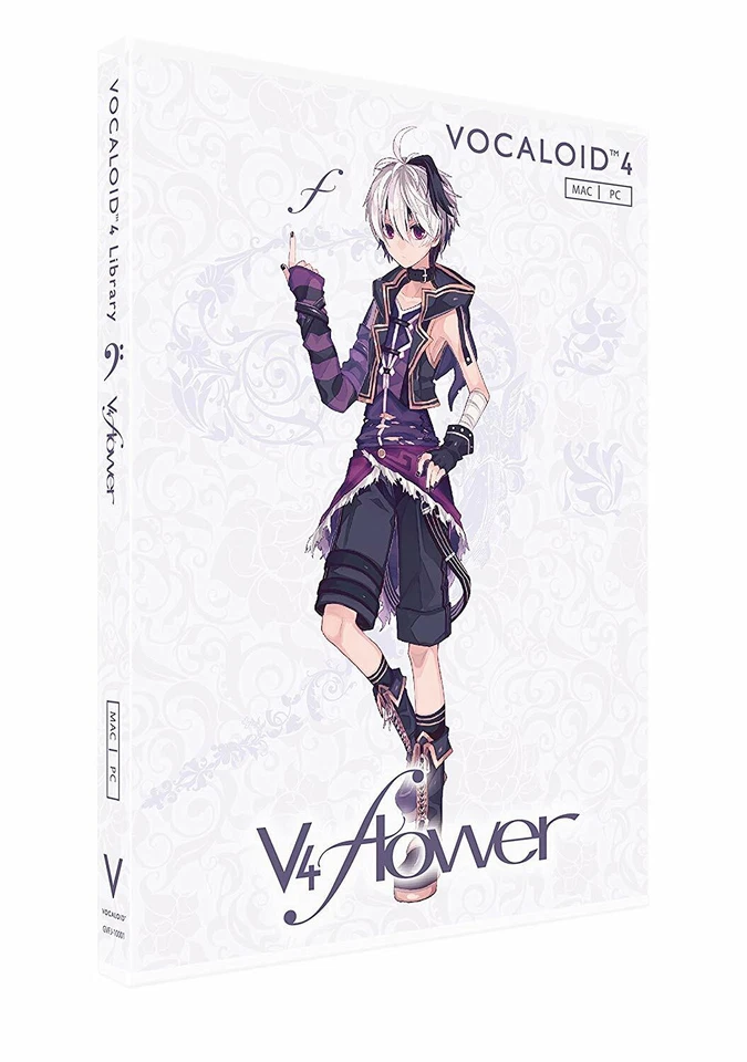 VOCALOID4 Library v4 flower stand-alone version FROM JAPAN NEW w/Tracking - Image 1 of 4