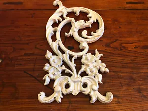 Heavy Cast Iron Panel Garden Architectural Salvage, Farmhouse Shabby Chic Bird - Picture 1 of 7