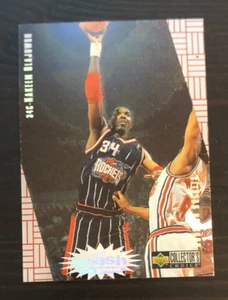 1997-98 Collector's Choice HAKEEM OLAJUWON Crash the Game Insert #R10 - Imagen 1 de 2