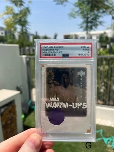 Kobe Bryant PSA 9 Game worn patch - Warm Ups Encore #KB-W LA Lakers Jordan - Bild 1 von 2
