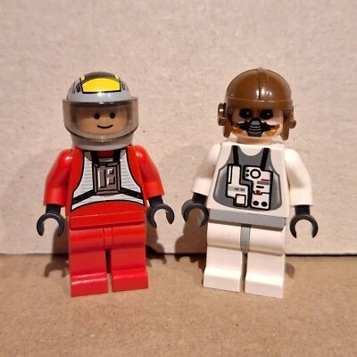 Lego Star Wars minifiguras Ten Numb sw0153 B-Wing Pilot sw0032a desde 6208 (2006) Foto 1 de 3