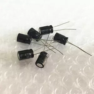 Wholesale 500pcs Aluminum electrolytic capacitor 470uF 16V 8*12 High Quality - Picture 1 of 5