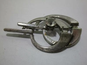 Moderne Silberbrosche mit Strassstein (925er)     IK7054 - Picture 1 of 2