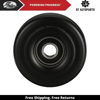 For 1993-1999 Saturn SW1 1.9L L4 GAS Drive Belt Idler Pulley Smooth Pulley Gates - Image 1 of 4