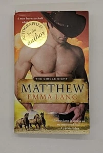 Signed! Matthew by Emma Lang (2012, Kensington) - Imagen 1 de 5