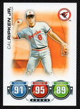 2010 Topps Attax Battle of the Ages CAL RIPKEN JR.