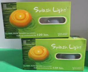 2 Boxes of Pearlessence Splash Lights Pack of 2 Floating Lights for Mood & Spa - Picture 1 of 5