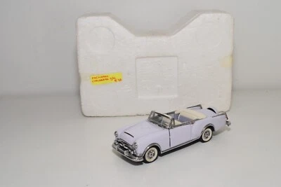 A53 1:43 FRANKLIN MINT PACKARD CARIBBEAN 1953 PURPLE MINT BOXED - Immagine 1 di 4