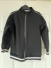 Matalan Boys Black Zipped Jacket Age 5 Yrs Excellent Condition