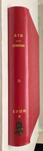 Air London periodical bound 1929 Jan - Dec Volume 2 - Picture 1 of 12