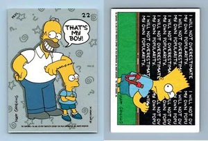 That's My Boy #22 The Simpsons 1990 Topps Trading Card / Sticker - Picture 1 of 1