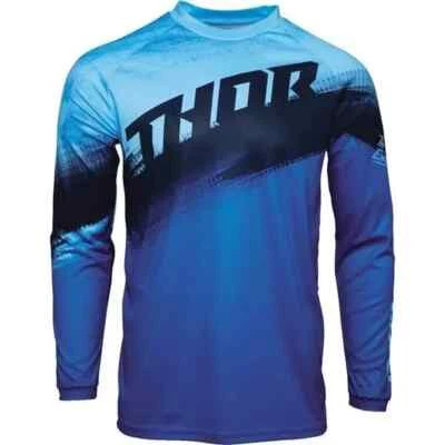 NEW THOR Youth Sector Vapor Jersey - Blue/Midnight - YOUTH XXS - MOTORCYCLE - Image 1 of 2