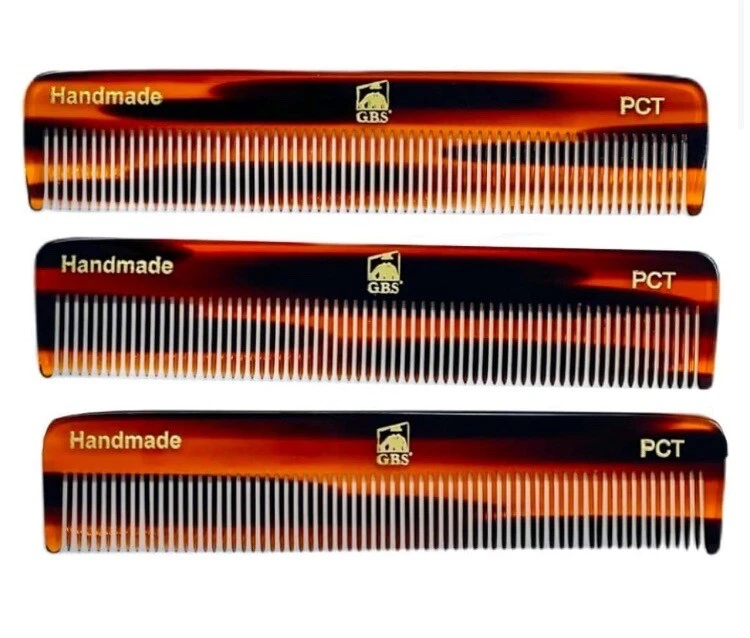 Peine de bolsillo fino irrompible GBS Professional 5" - Paquete de 3 Foto 1 de 1