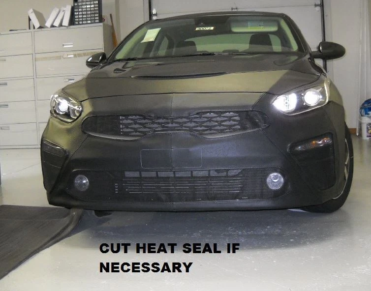 Cubierta de sujetador máscara frontal Lebra para Kia Forte Sedán 2019-2021 19 20 21 Foto 1 de 1