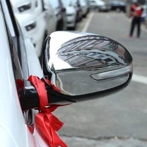 For Kia Sportage QL 2017 2018 2019 Rearview Side Wing Mirror Cover Chrome Trim - Picture 1 of 5