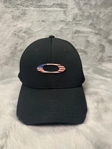 Oakley Hat Blue Large/Extra Large Flex Performance Fit Baseball Cap Classic Low - Picture 1 of 9