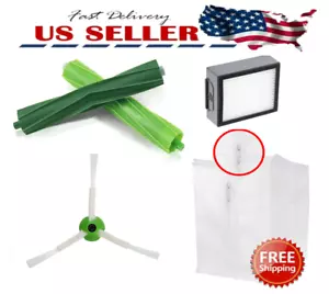Repuesto de rodillos filtro cepillo lateral bolsa antipolvo para iRobot i3+ i4 i7+ i6+ i8+ j7+ - Imagen 1 de 7